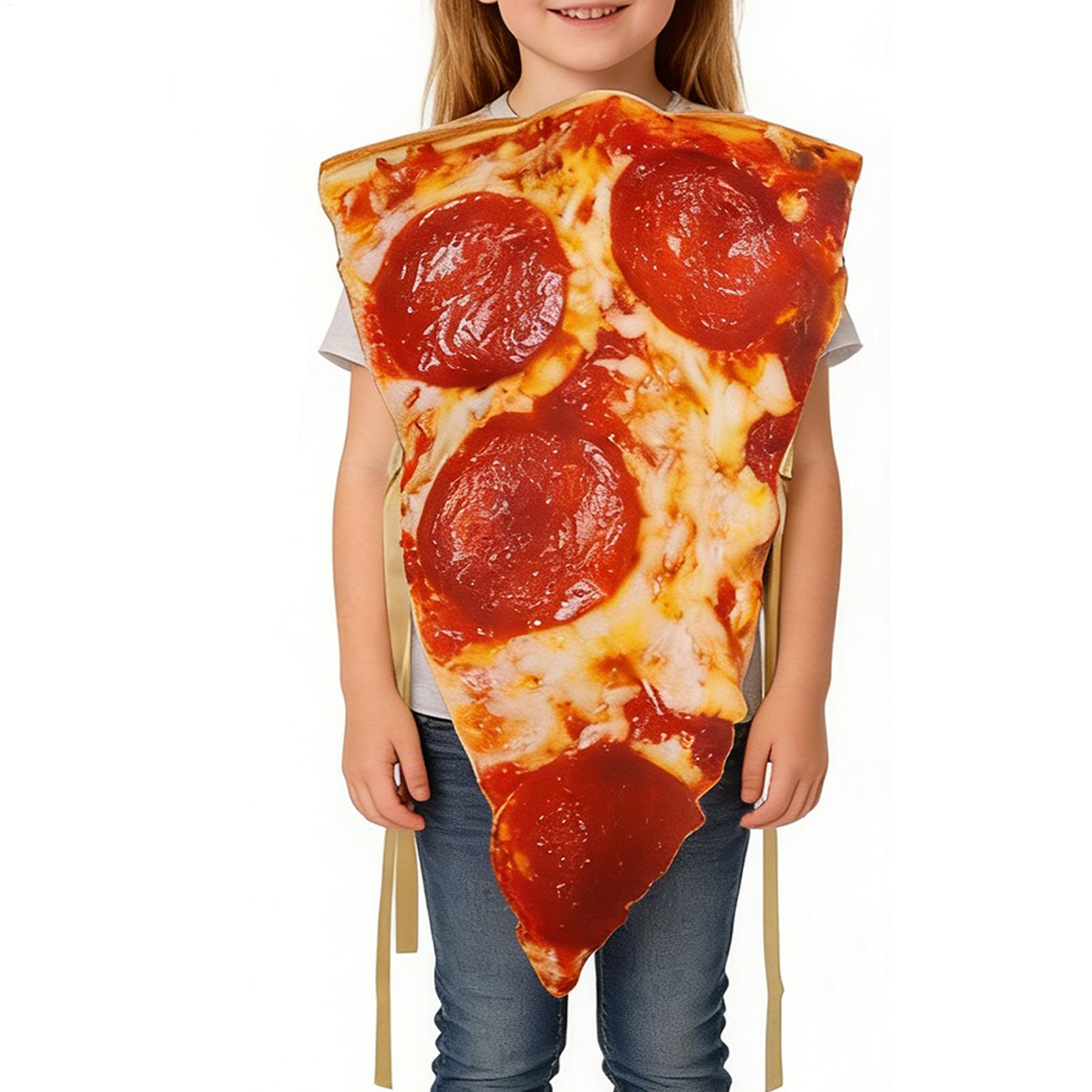 Anime Cosplay Couple - Fantasia de Pizza para Halloween, Traje