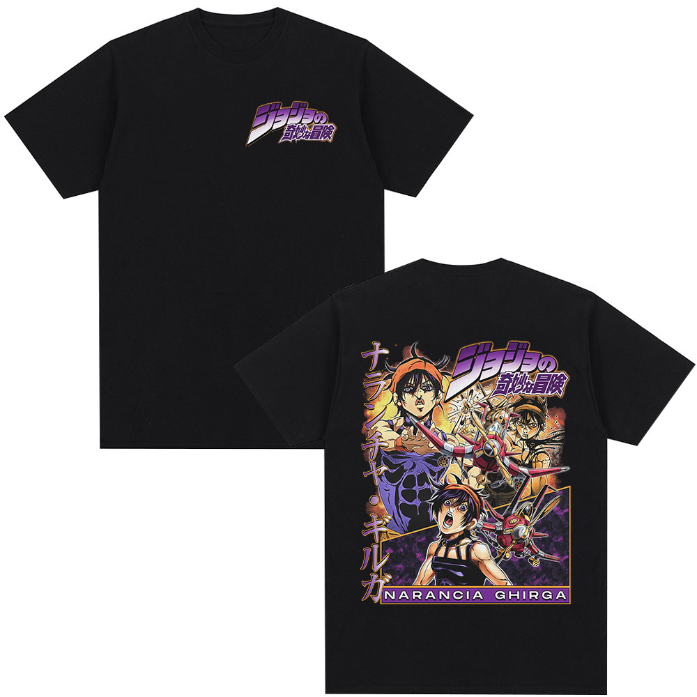 Jojo Bizarre Hat - Camiseta Casual de Moda Unissex com