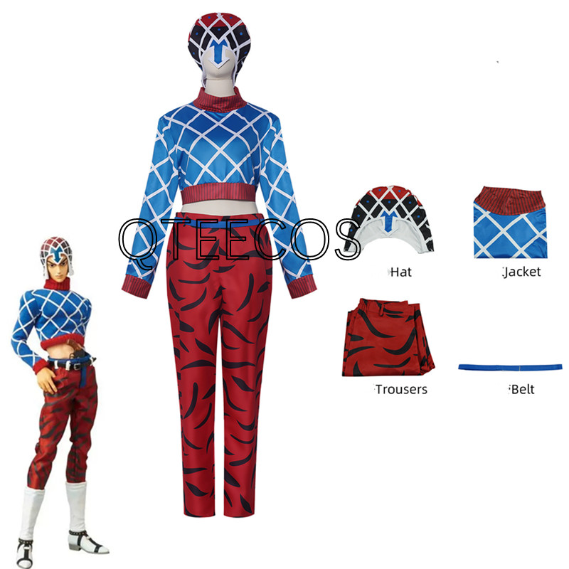 Jojo Bizarre Hat - Jojo guīdo mista cosplay aventura bizarra