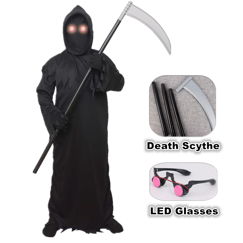 Anime Cosplay Eyes - Fantasia de Halloween do Ceifador, Traje