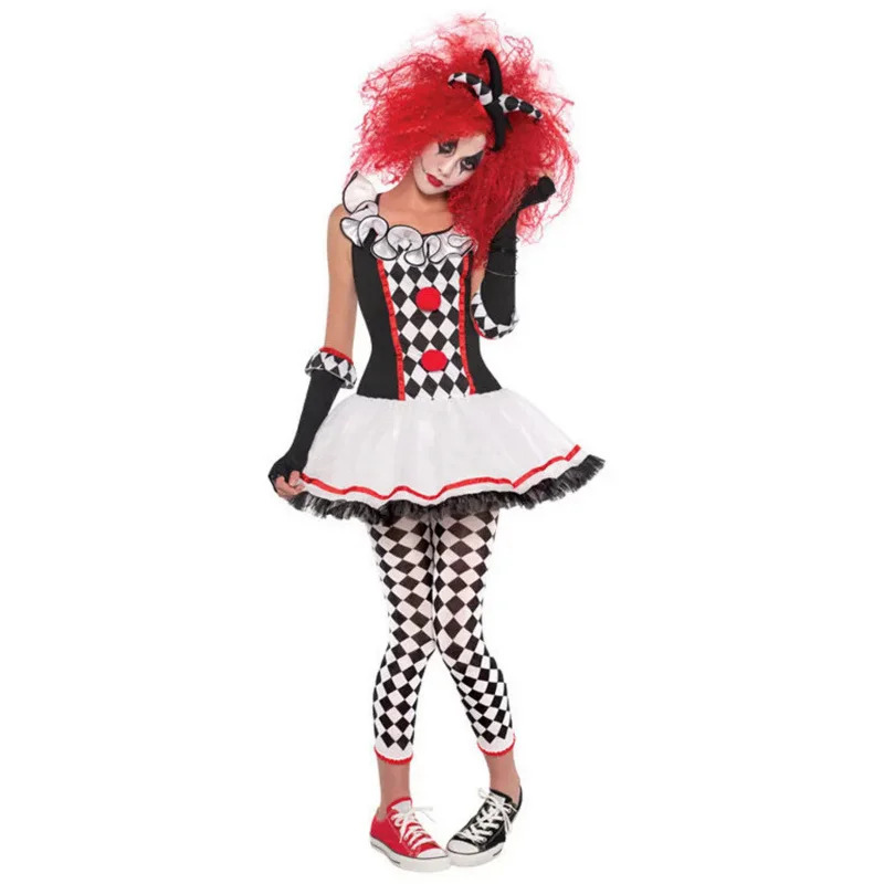 Anime Harley Quinn Cosplay - 2026 feminino harley harleyquinn palhaço monstro