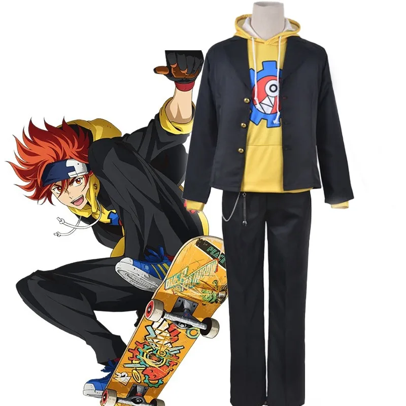 Anime Cosplay Black Girl - Sk8 o infinito cosplay reki kyan