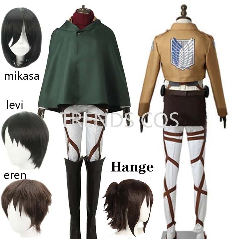 Anime Cosplay Shop - Cosplay anime levi ackerman mikasa ackerman
