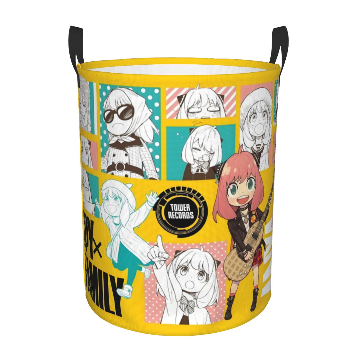 Anime Cosplay Anya - Cesto de Roupa Suja Grande para