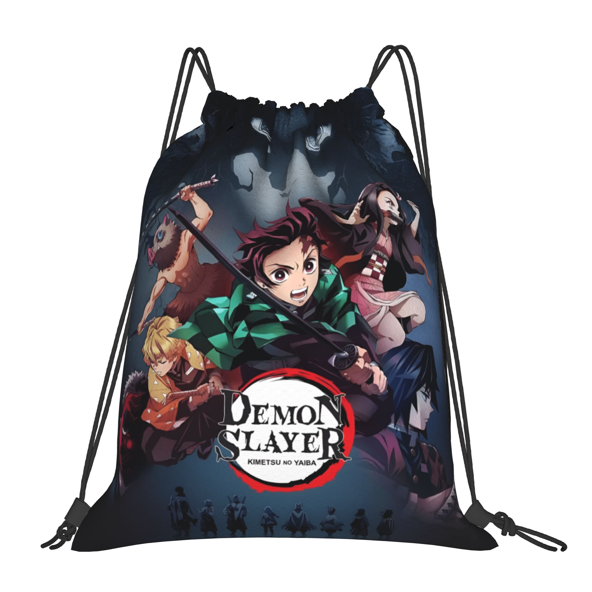 Anime Cosplay Shop - Mochila Personalizada D-Demons Slayers com Cordão