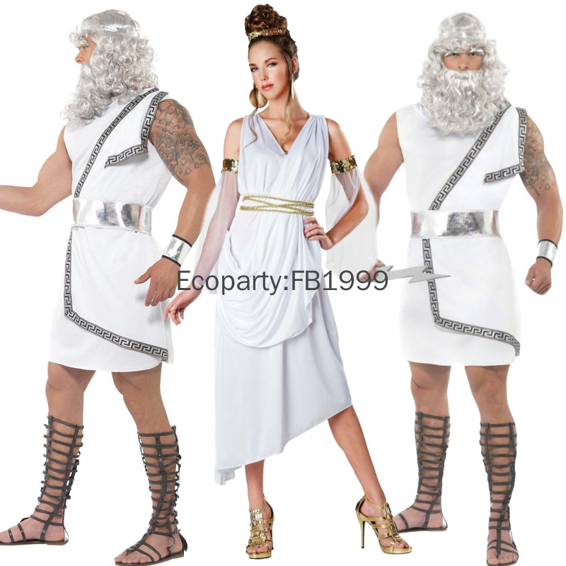 Anime Cosplay Couple - Adulto halloween egito grécia deusa traje