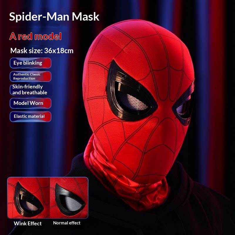 Máscara do Homem-Aranha com Ol - Anime Cosplay Eyes avaliação e preço