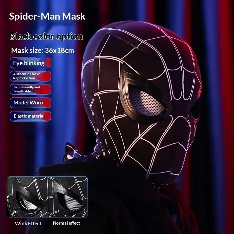 Máscara do Homem-Aranha com Ol - Anime Cosplay Eyes avaliação e preço