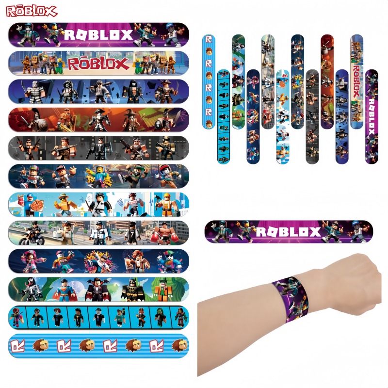 12/24 Peças Pulseiras Elástica - Anime Cosplay Roblox avaliação e preço