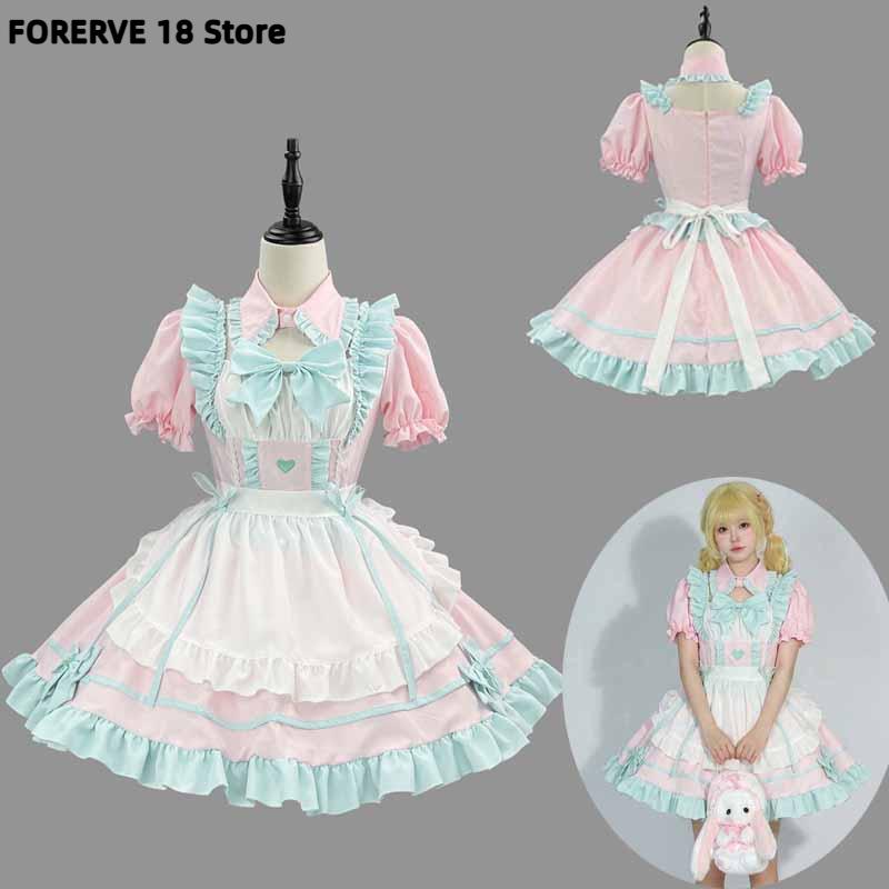 Vestido de Cosplay Lolita Plus - Anime Cosplay Shop avaliação e preço