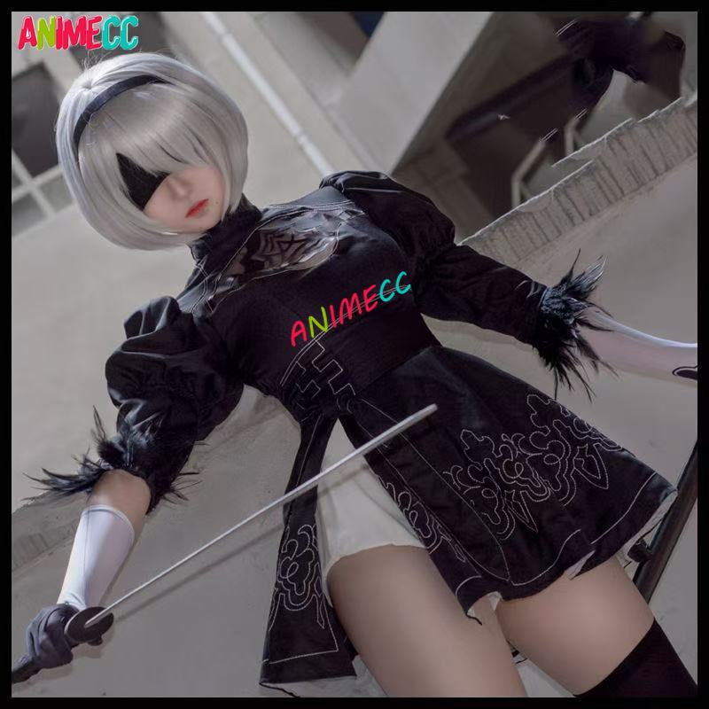 ANIMECC em estoque S-3XL 2B Ni - Anime Cosplay Eyes avaliação e preço