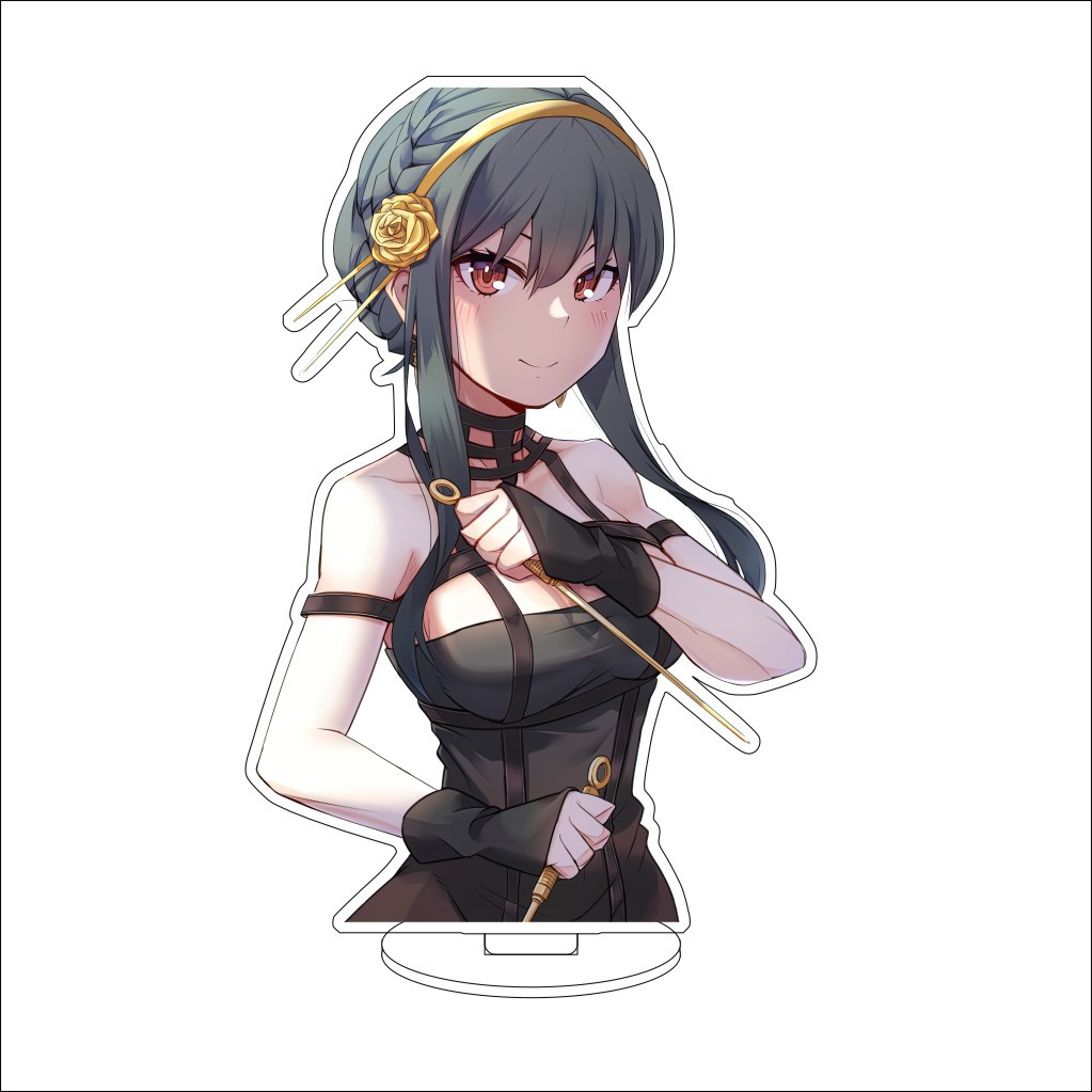 Figura Acrílica de 16CM do Ani - Anime Cosplay Anya avaliação e preço