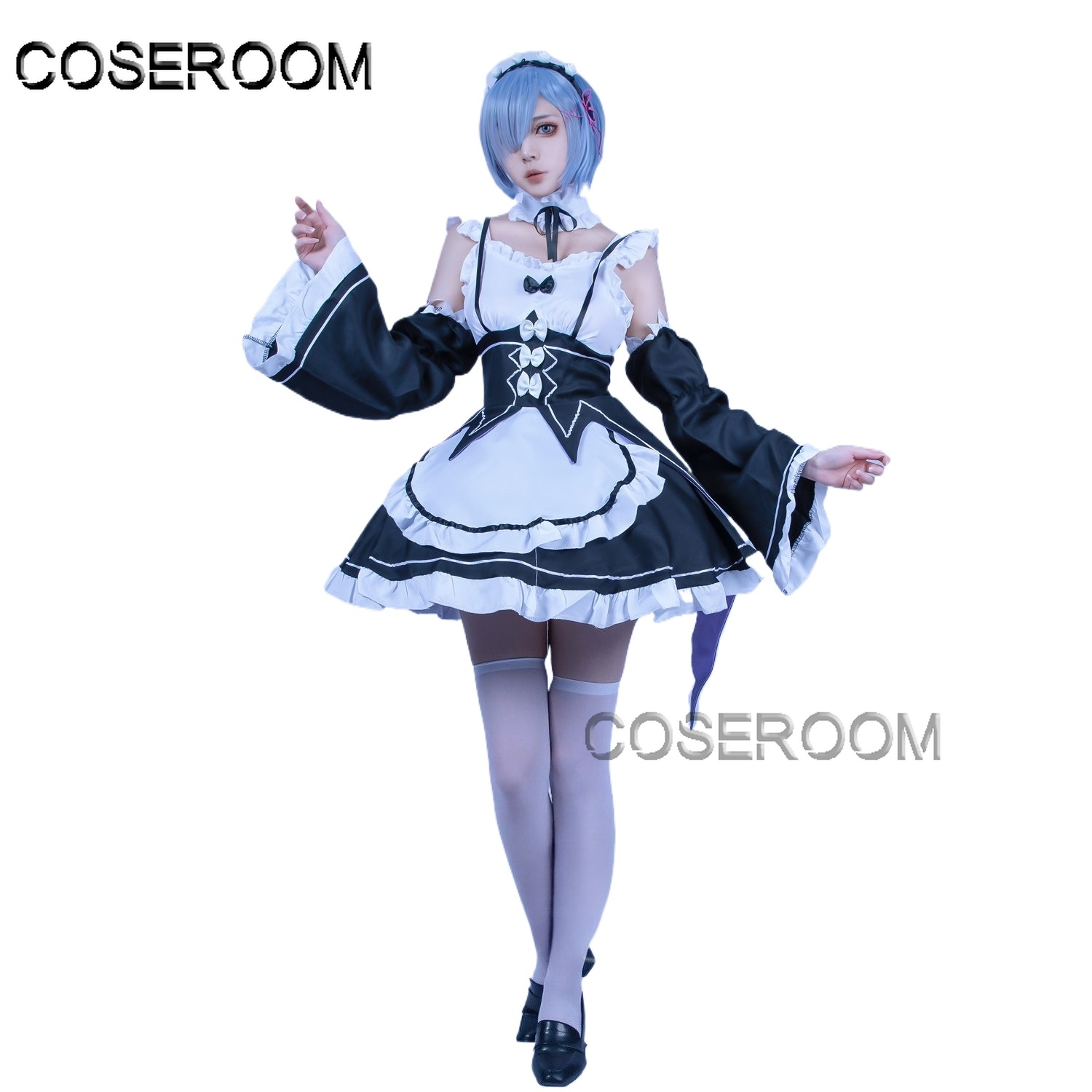 Fantasia Cosplay Re:Zero Kara  - Anime Cosplay Rem avaliação e preço