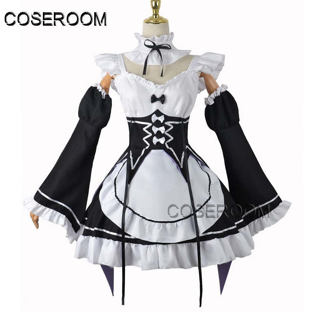 Fantasia Cosplay Re:Zero Kara  - Anime Cosplay Rem avaliação e preço