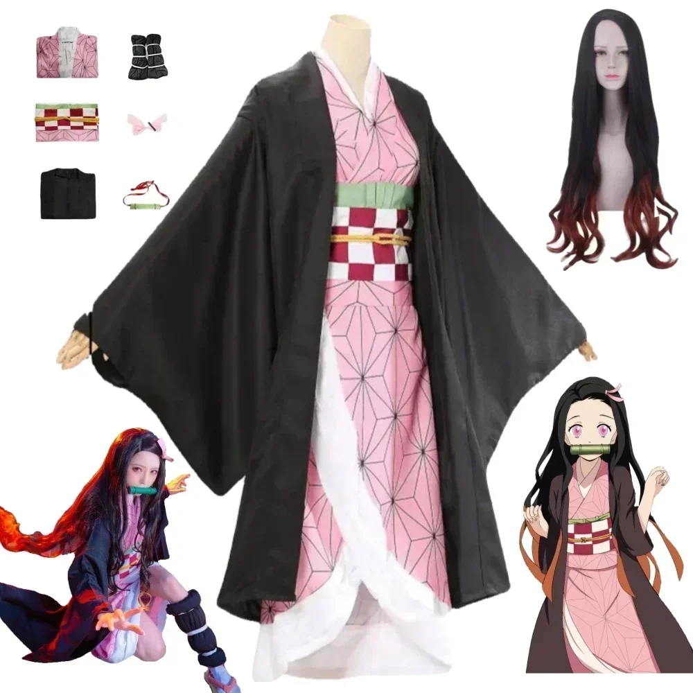 Kamado Nezuko Cosplay Kostuum  - Anime Cosplay Anya avaliação e preço