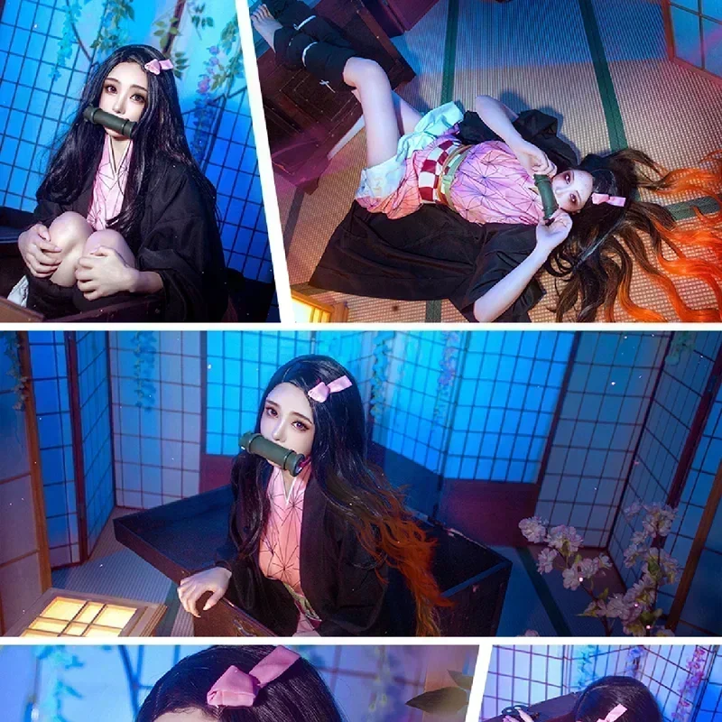 Kamado Nezuko Cosplay Kostuum  - Anime Cosplay Anya avaliação e preço