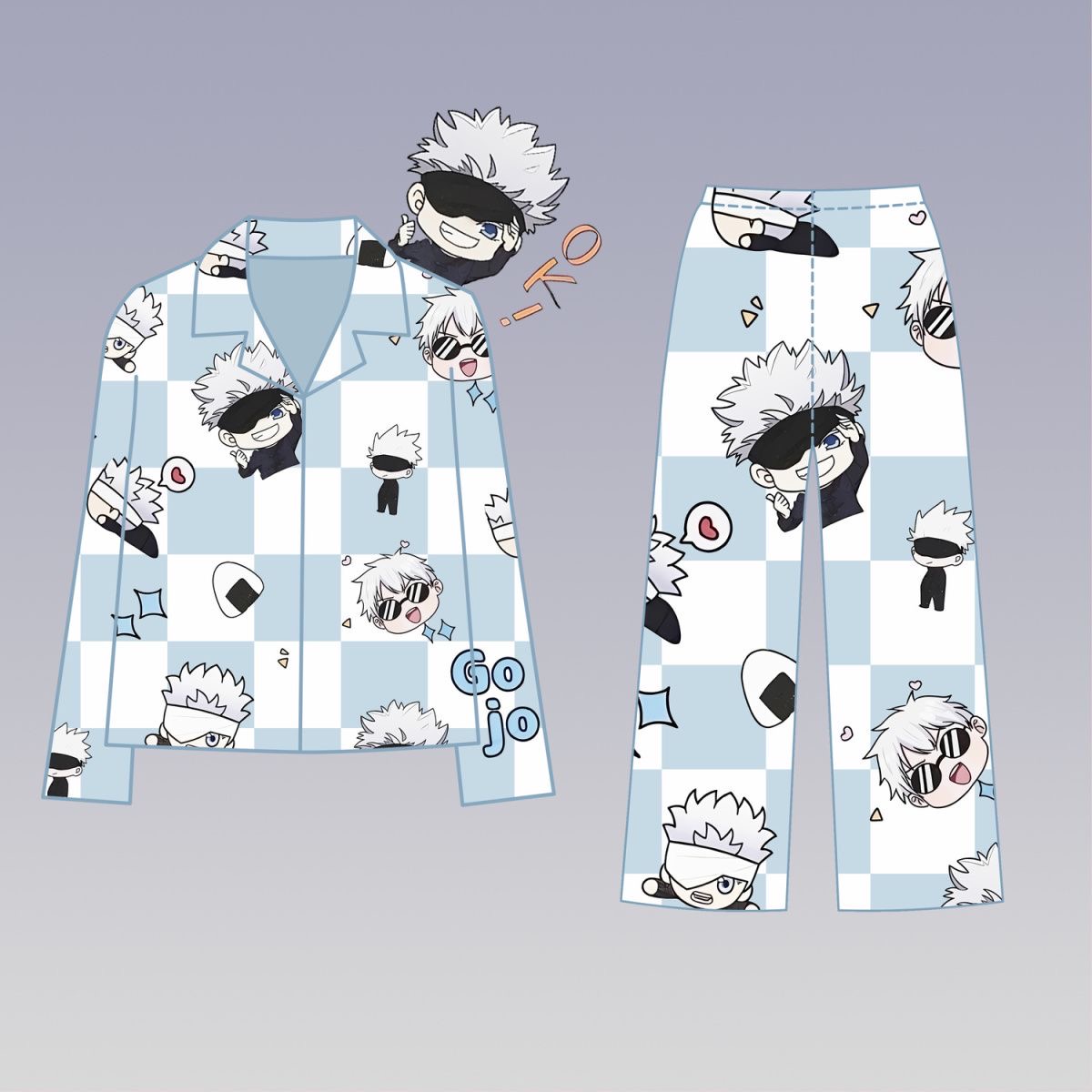 Jujutsu batalha dor roupas goj - Anime Cosplay Couple avaliação e preço