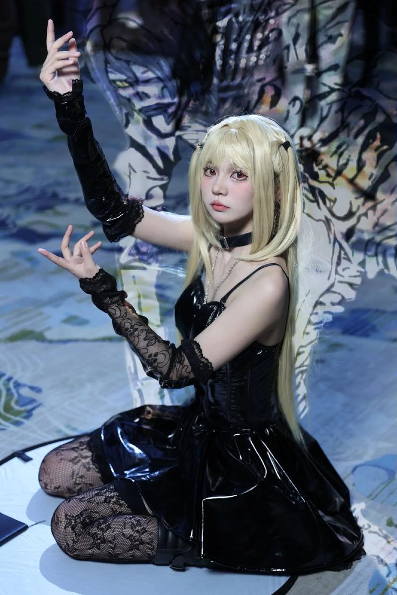 MisaMisa Anime Cosplay Traje M - Anime Cosplay Black Girl avaliação e preço