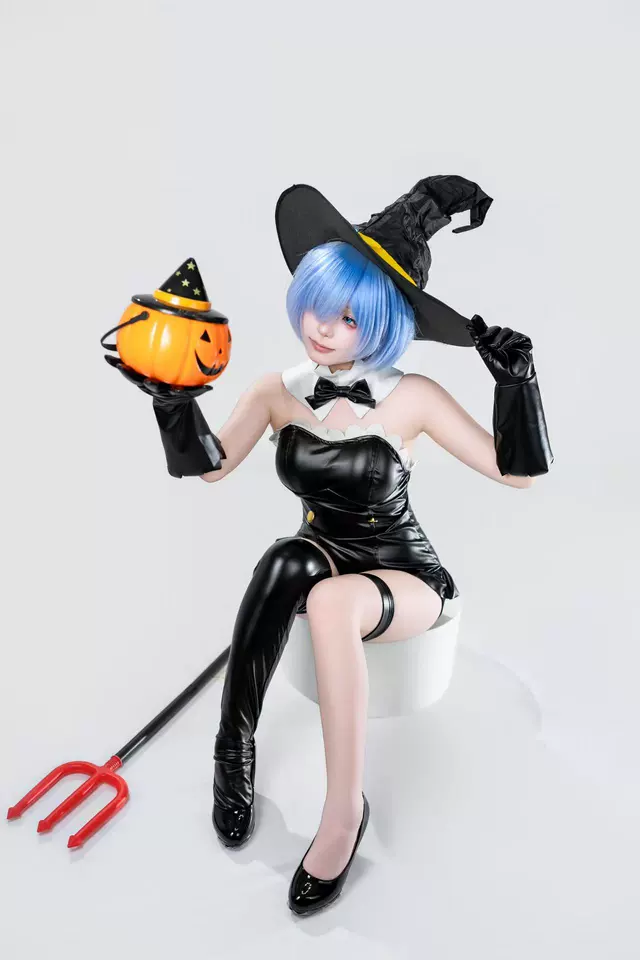 Fantasia de Cosplay Re:Zero Re - Anime Cosplay Rem avaliação e preço