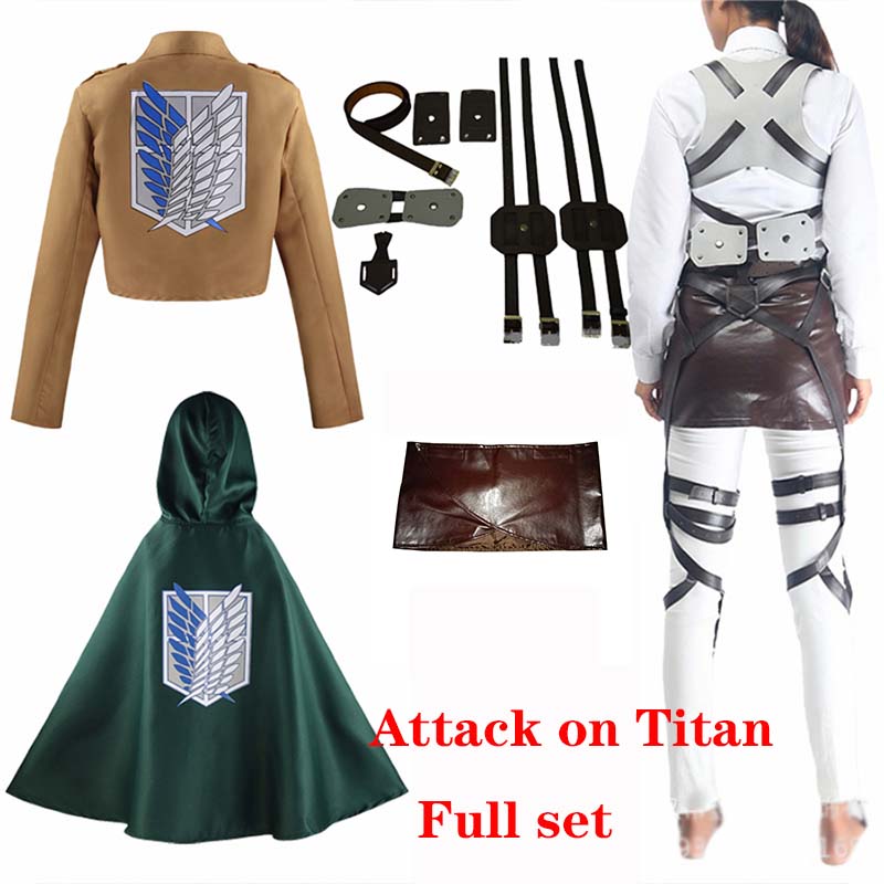 Cosplay anime levi ackerman mi - Anime Cosplay Shop avaliação e preço