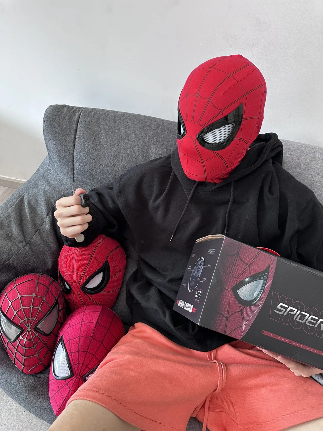 Máscara de Capacete do Homem-A - Anime Cosplay Eyes avaliação e preço