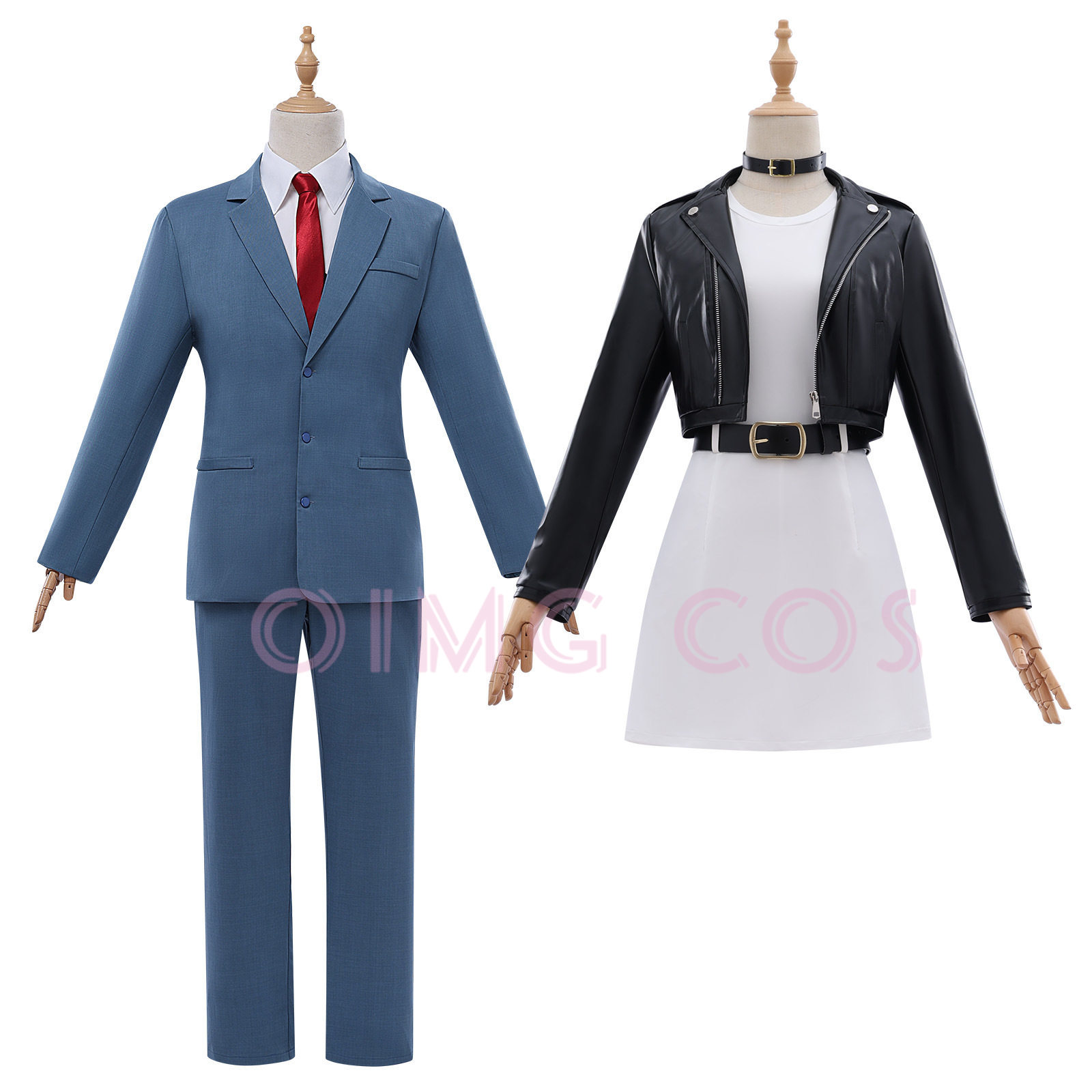 Fantasia Completa de Cosplay d - Anime Cosplay Couple avaliação e preço