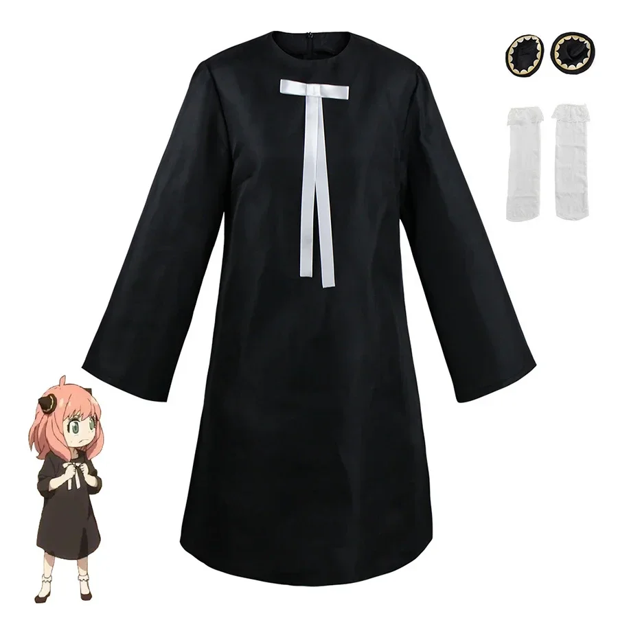Anya forger cosplay vestido an - Anime Cosplay Anya avaliação e preço
